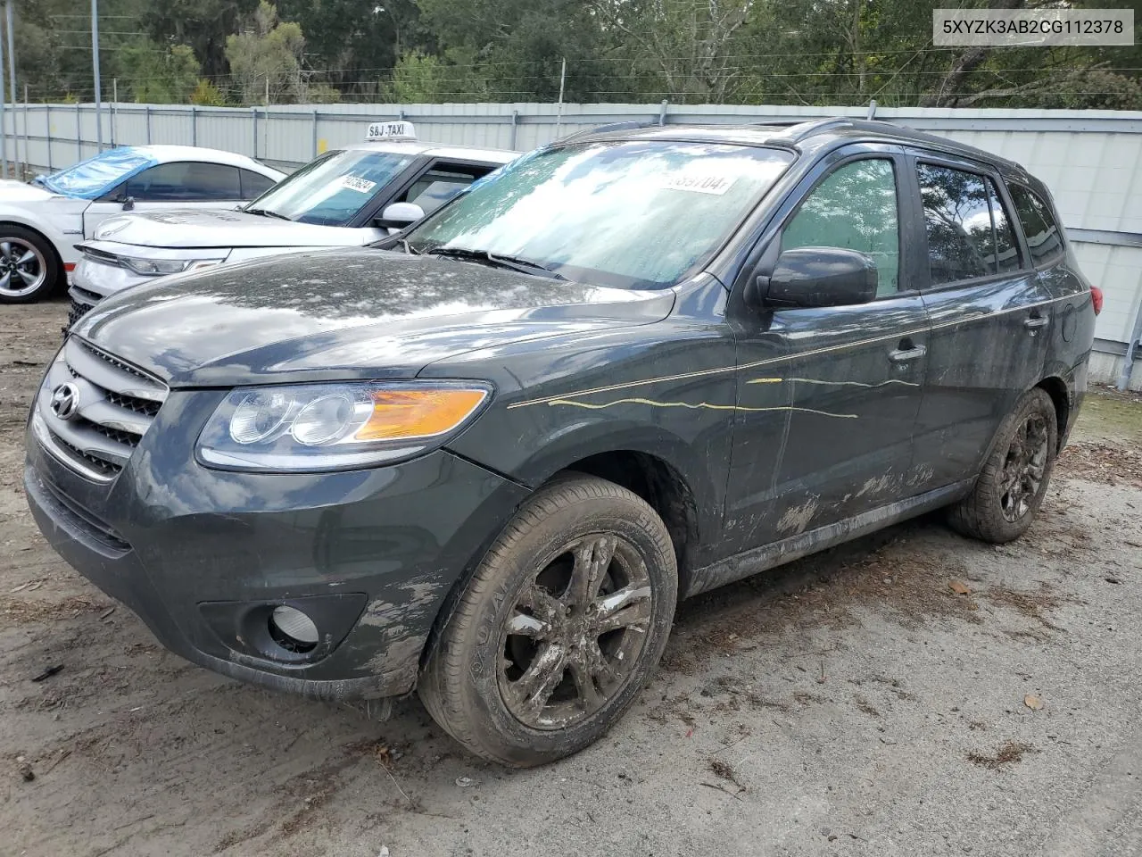 2012 Hyundai Santa Fe Limited VIN: 5XYZK3AB2CG112378 Lot: 78689704