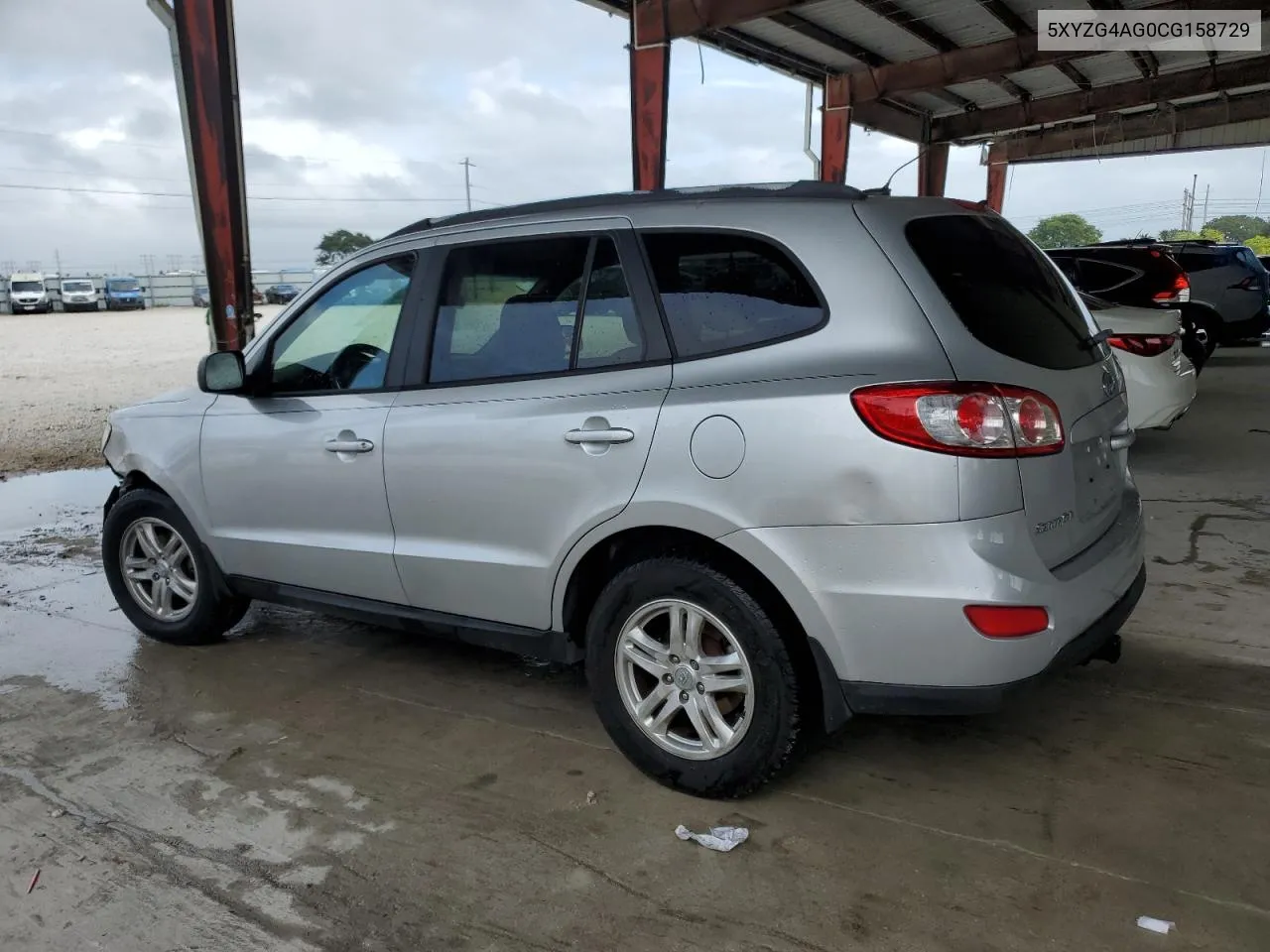 2012 Hyundai Santa Fe Gls VIN: 5XYZG4AG0CG158729 Lot: 79570644