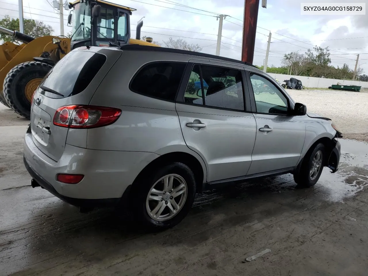 2012 Hyundai Santa Fe Gls VIN: 5XYZG4AG0CG158729 Lot: 79570644