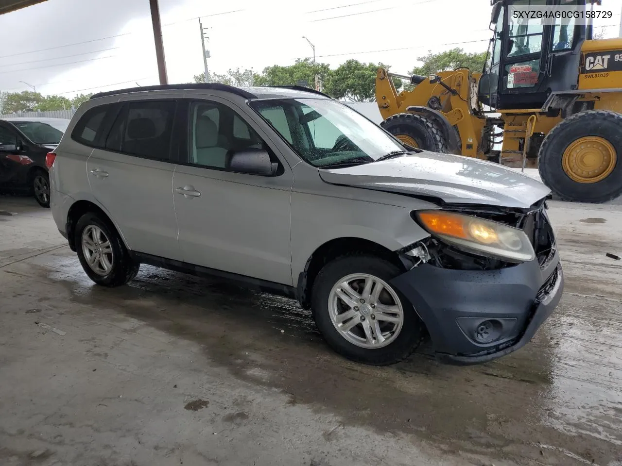 2012 Hyundai Santa Fe Gls VIN: 5XYZG4AG0CG158729 Lot: 79570644