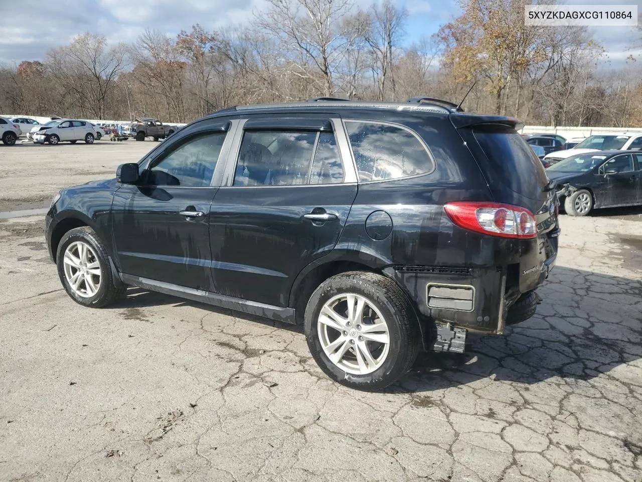 2012 Hyundai Santa Fe Limited VIN: 5XYZKDAGXCG110864 Lot: 79948054