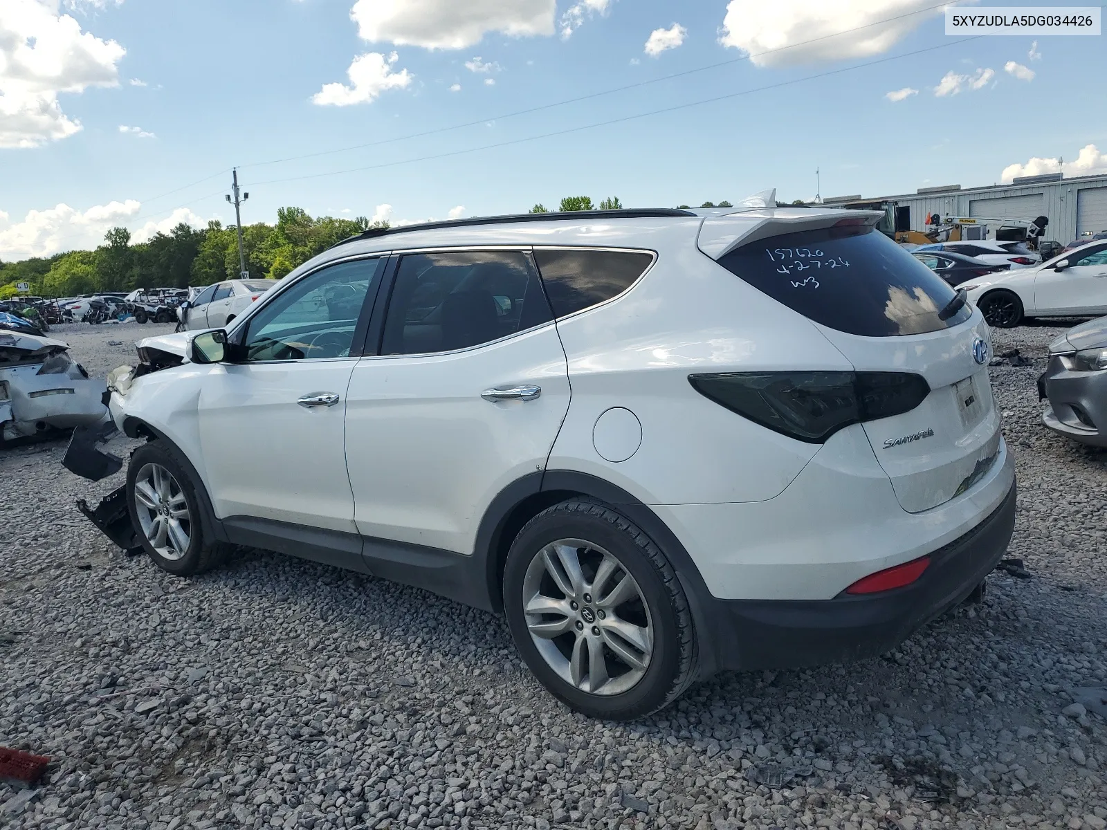 2013 Hyundai Santa Fe Sport VIN: 5XYZUDLA5DG034426 Lot: 53193614