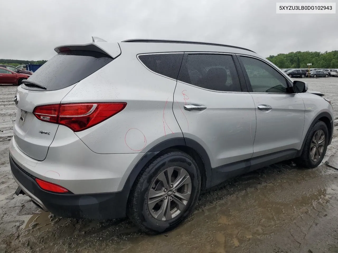 5XYZU3LB0DG102943 2013 Hyundai Santa Fe Sport