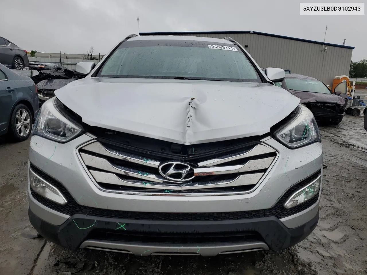 2013 Hyundai Santa Fe Sport VIN: 5XYZU3LB0DG102943 Lot: 54509114