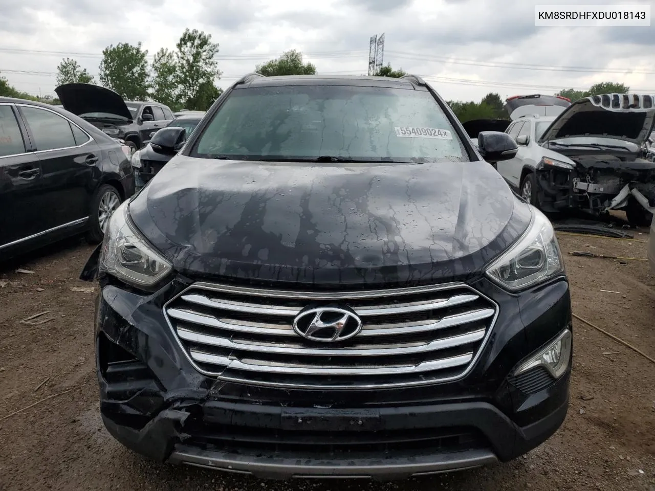 KM8SRDHFXDU018143 2013 Hyundai Santa Fe Limited