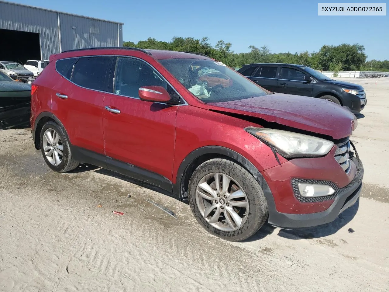 2013 Hyundai Santa Fe Sport VIN: 5XYZU3LA0DG072365 Lot: 56888594