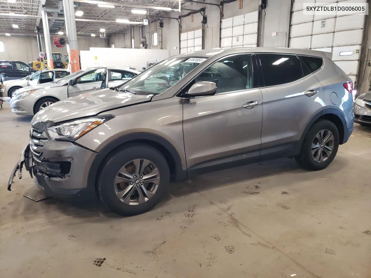 2013 Hyundai Santa Fe Sport VIN: 5XYZTDLB1DG006005 Lot: 57441654