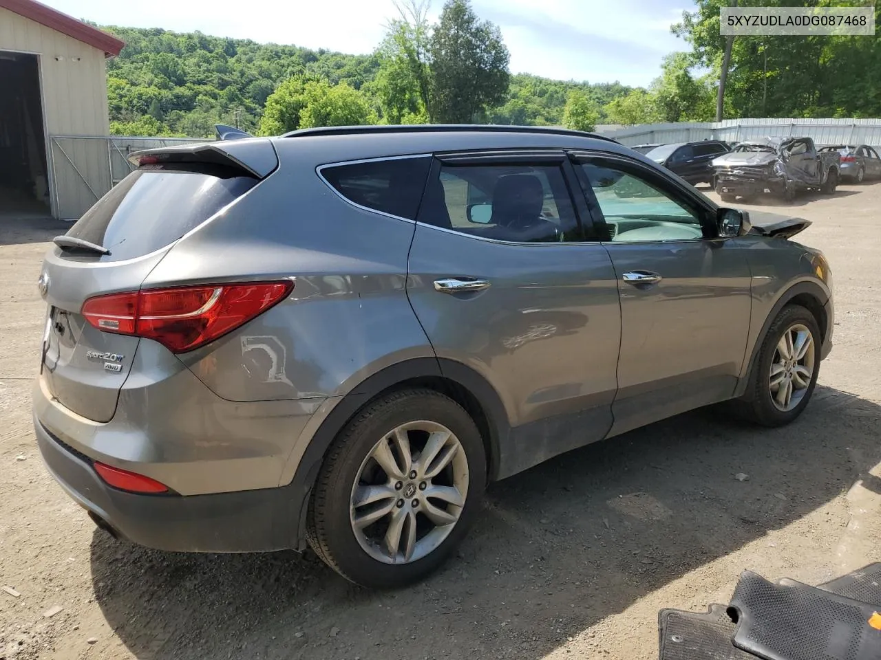 2013 Hyundai Santa Fe Sport VIN: 5XYZUDLA0DG087468 Lot: 58605494