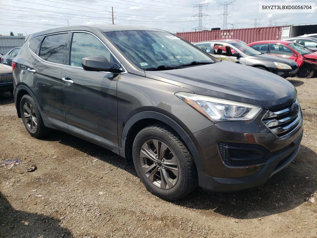 2013 Hyundai Santa Fe Sport VIN: 5XYZT3LBXDG056704 Lot: 59764874