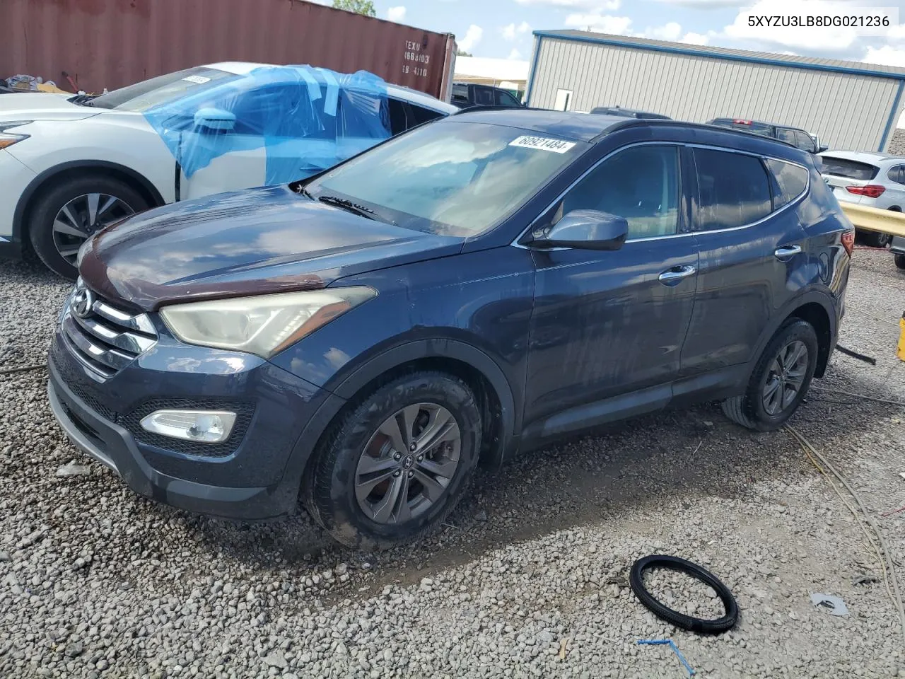 2013 Hyundai Santa Fe Sport VIN: 5XYZU3LB8DG021236 Lot: 60921484