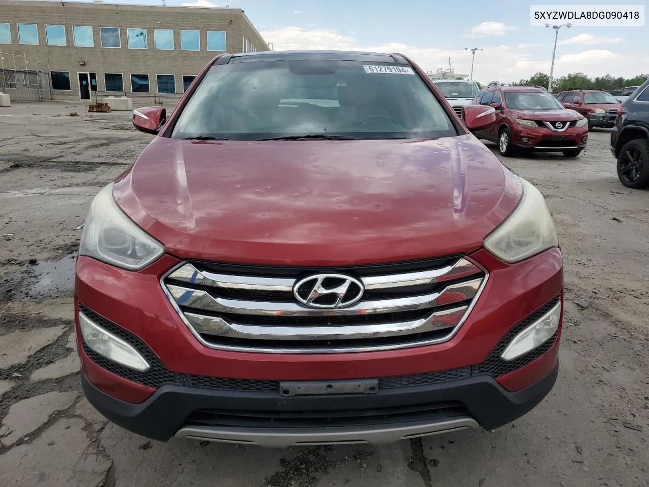 2013 Hyundai Santa Fe Sport VIN: 5XYZWDLA8DG090418 Lot: 61279194