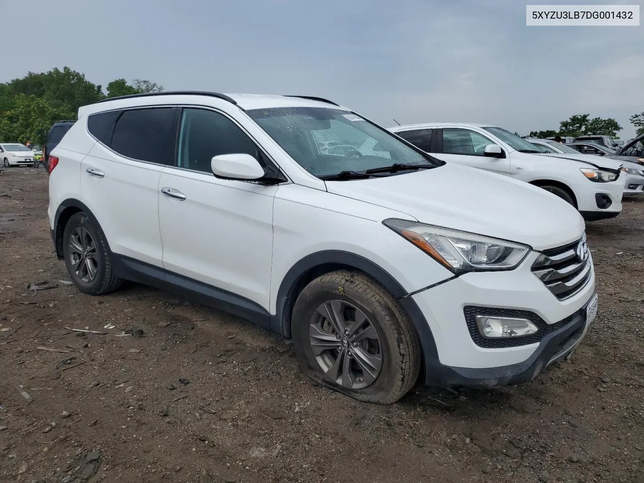 2013 Hyundai Santa Fe Sport VIN: 5XYZU3LB7DG001432 Lot: 62457504