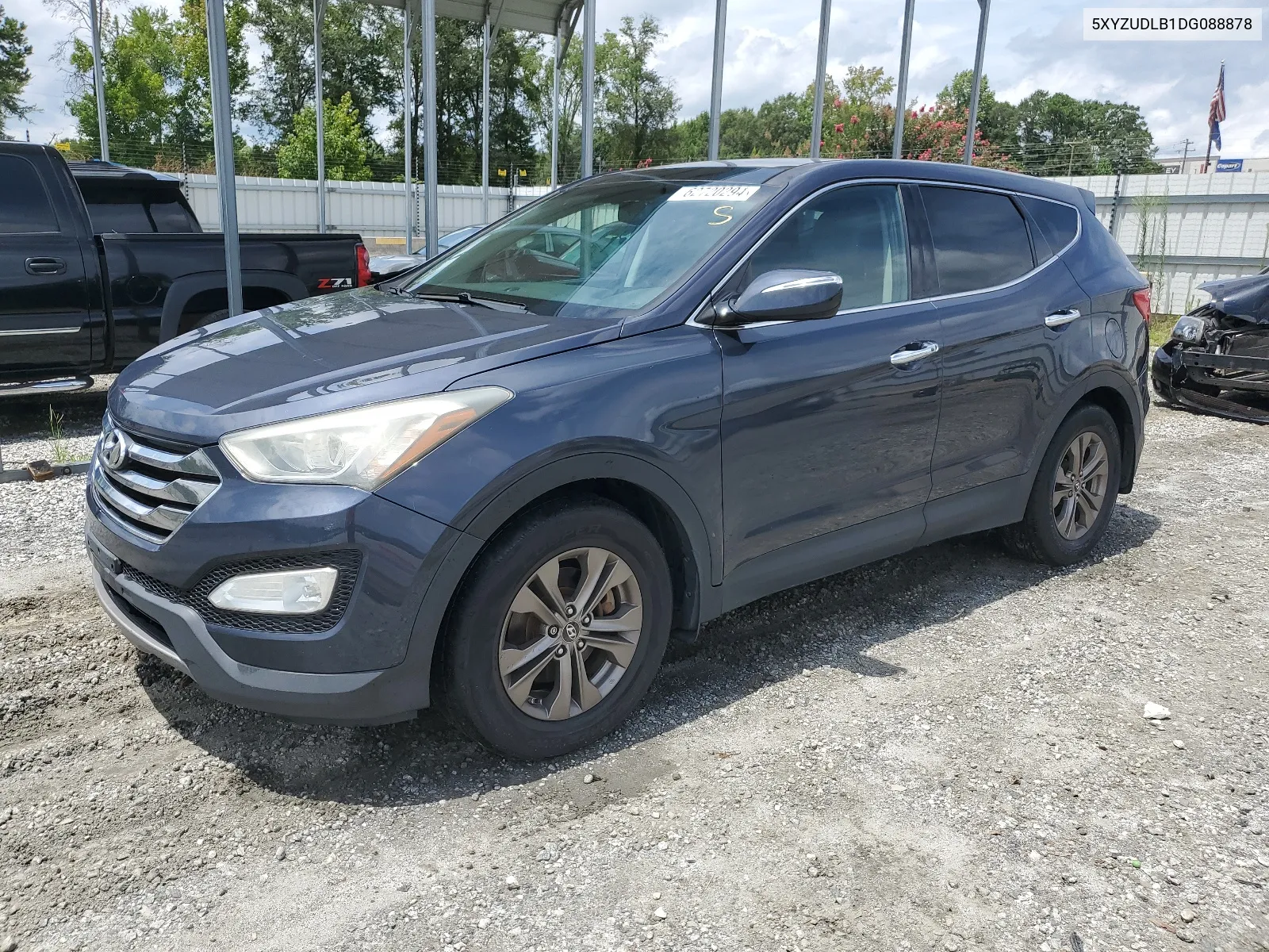 2013 Hyundai Santa Fe Sport VIN: 5XYZUDLB1DG088878 Lot: 62720294