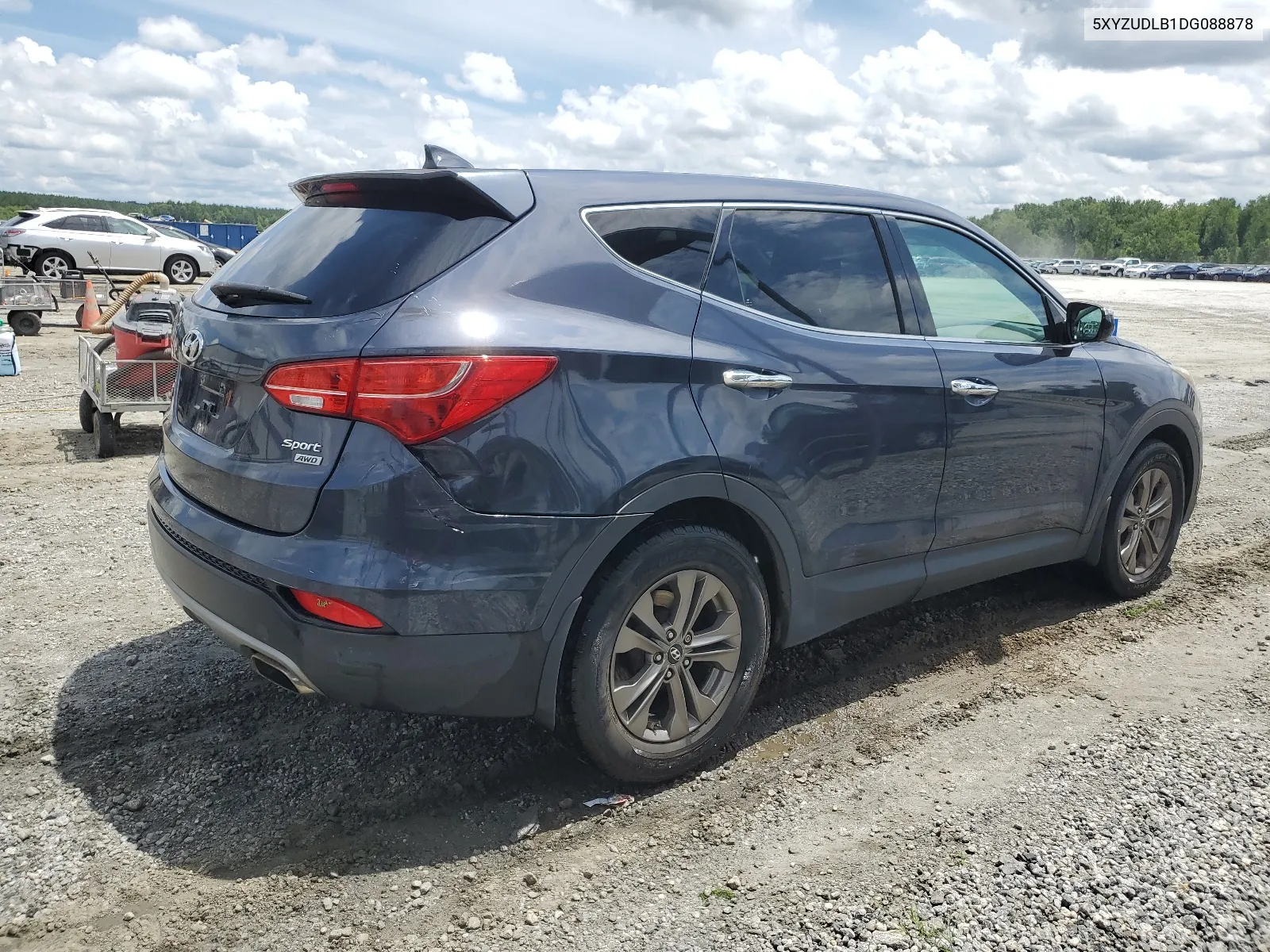 2013 Hyundai Santa Fe Sport VIN: 5XYZUDLB1DG088878 Lot: 62720294