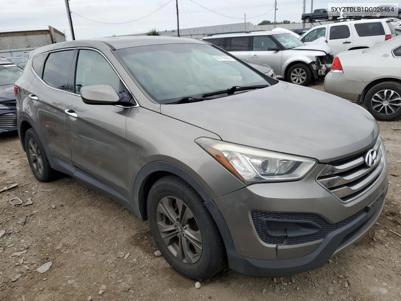 2013 Hyundai Santa Fe Sport VIN: 5XYZTDLB1DG026464 Lot: 62785424