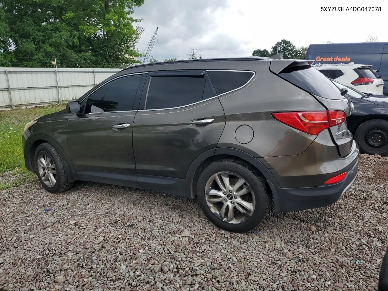 2013 Hyundai Santa Fe Sport VIN: 5XYZU3LA4DG047078 Lot: 62965104