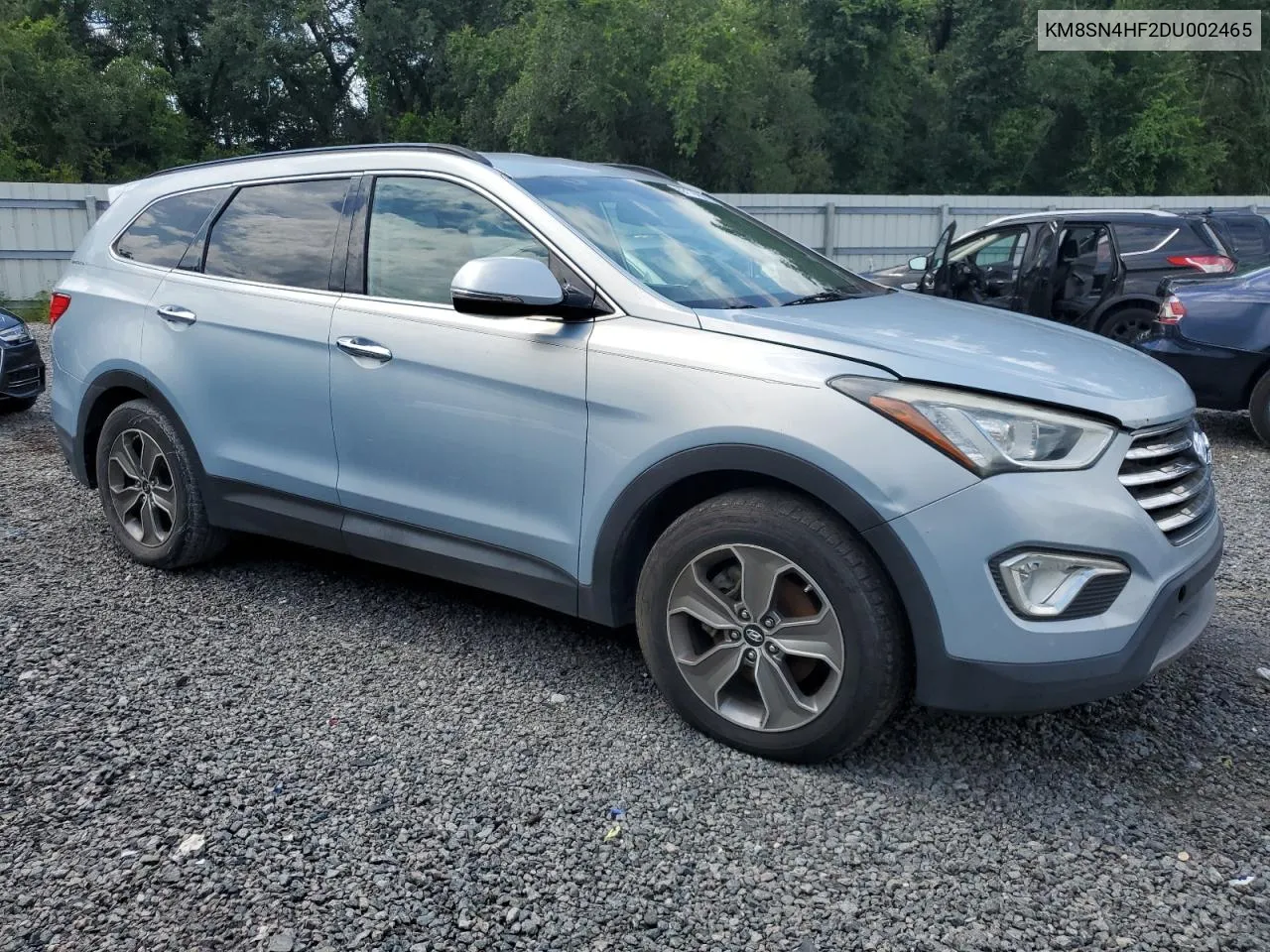 2013 Hyundai Santa Fe Gls VIN: KM8SN4HF2DU002465 Lot: 63114824