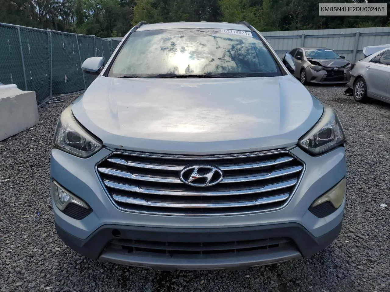 2013 Hyundai Santa Fe Gls VIN: KM8SN4HF2DU002465 Lot: 63114824