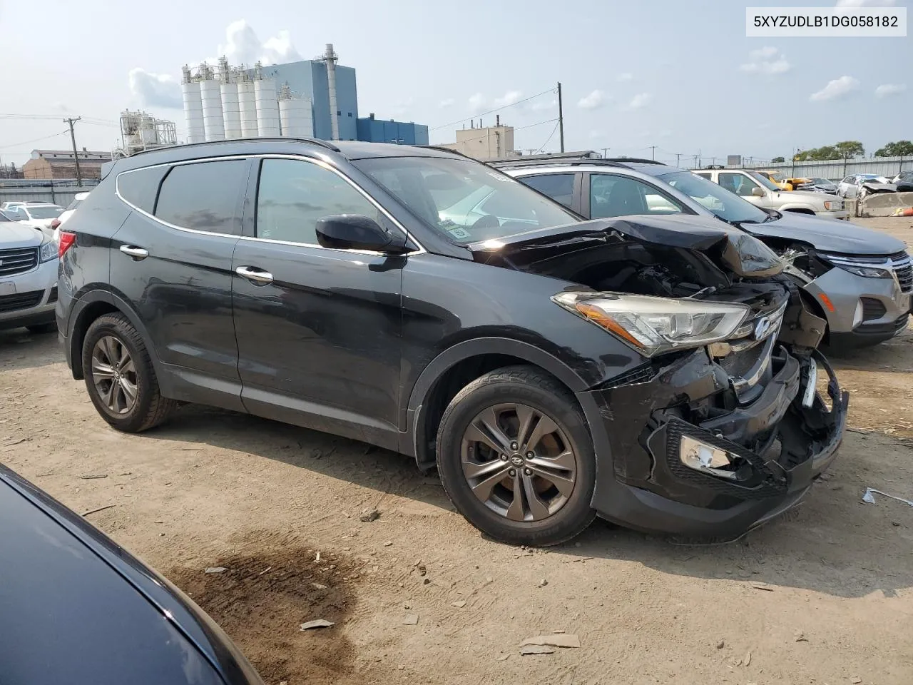 2013 Hyundai Santa Fe Sport VIN: 5XYZUDLB1DG058182 Lot: 64223024