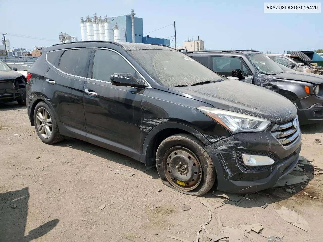 5XYZU3LAXDG016420 2013 Hyundai Santa Fe Sport