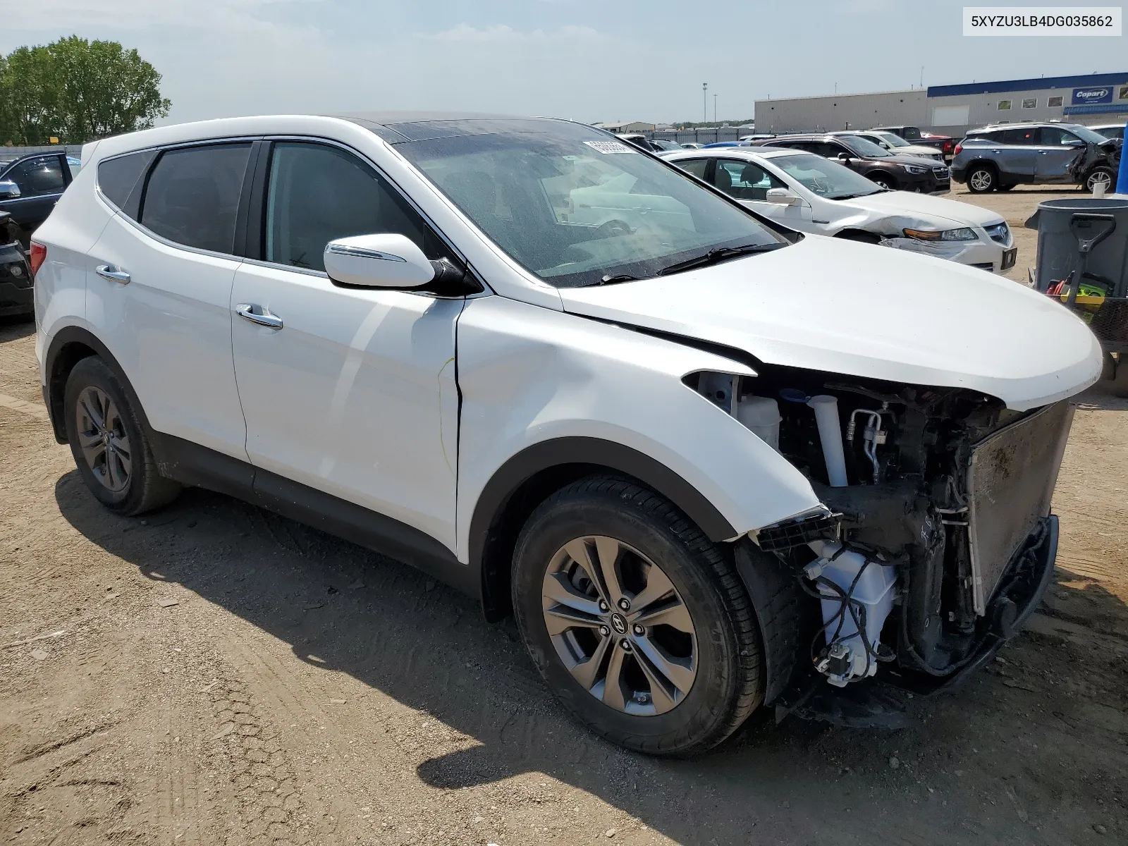 5XYZU3LB4DG035862 2013 Hyundai Santa Fe Sport