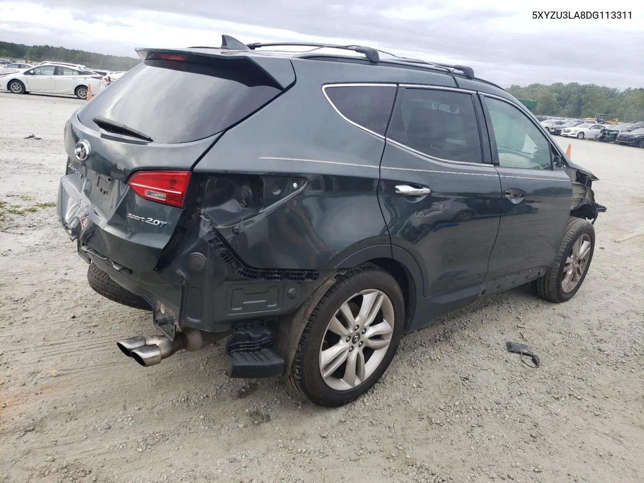 2013 Hyundai Santa Fe Sport VIN: 5XYZU3LA8DG113311 Lot: 65349714