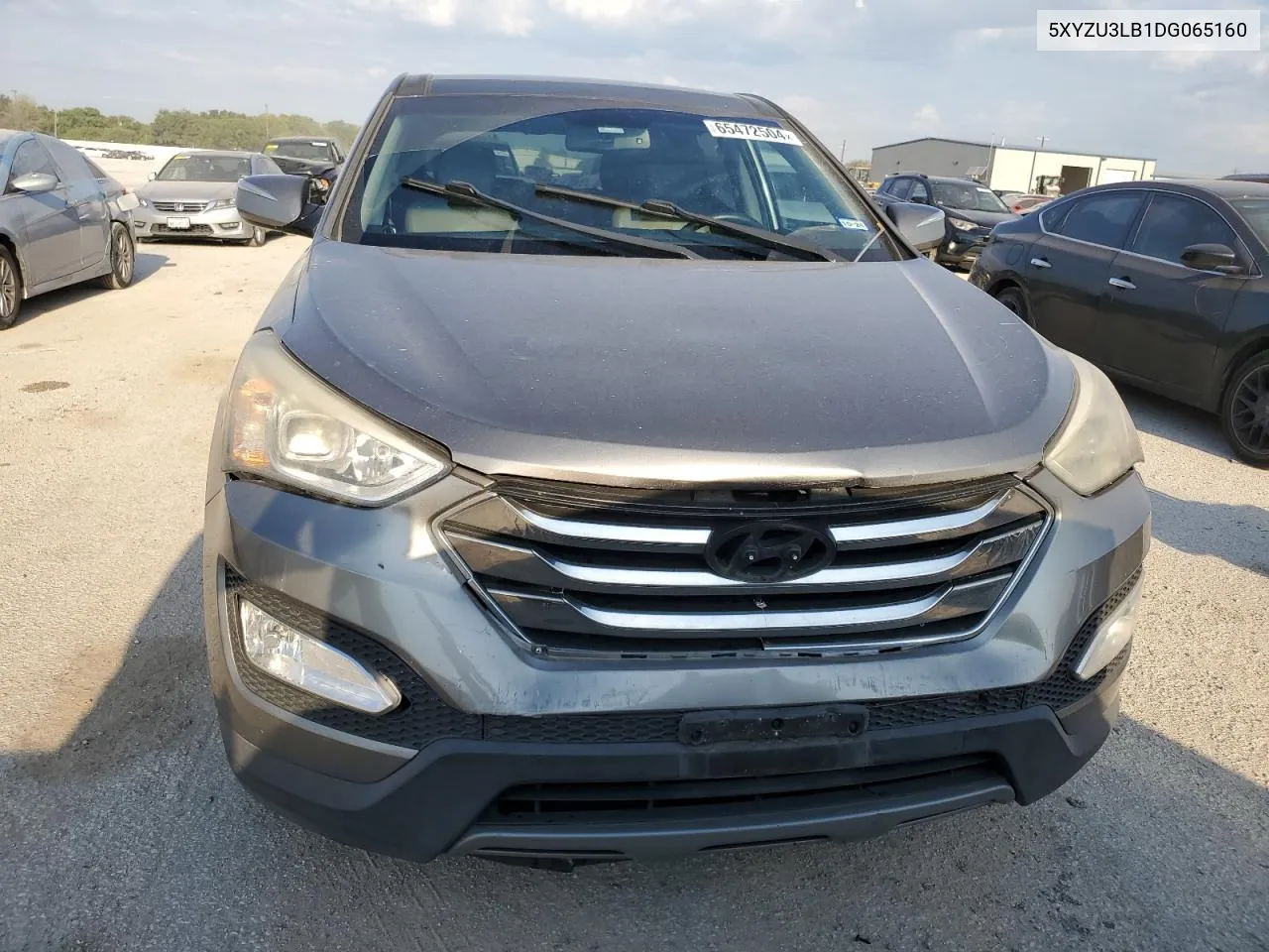 2013 Hyundai Santa Fe Sport VIN: 5XYZU3LB1DG065160 Lot: 65472504