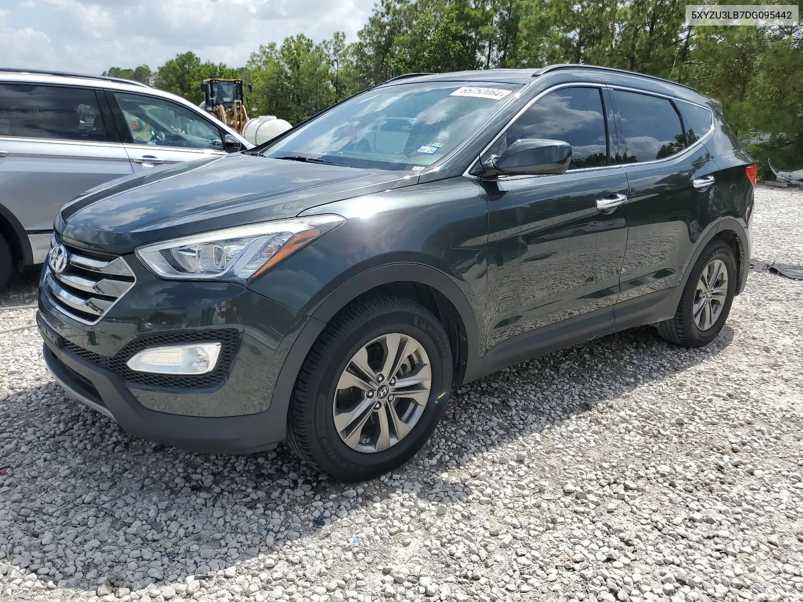 2013 Hyundai Santa Fe Sport VIN: 5XYZU3LB7DG095442 Lot: 65752064