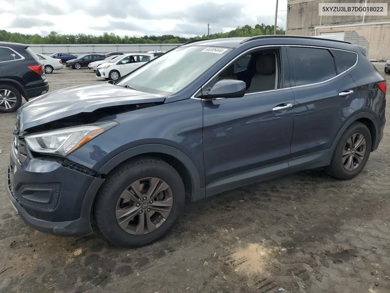 2013 Hyundai Santa Fe Sport VIN: 5XYZU3LB7DG018022 Lot: 66306444