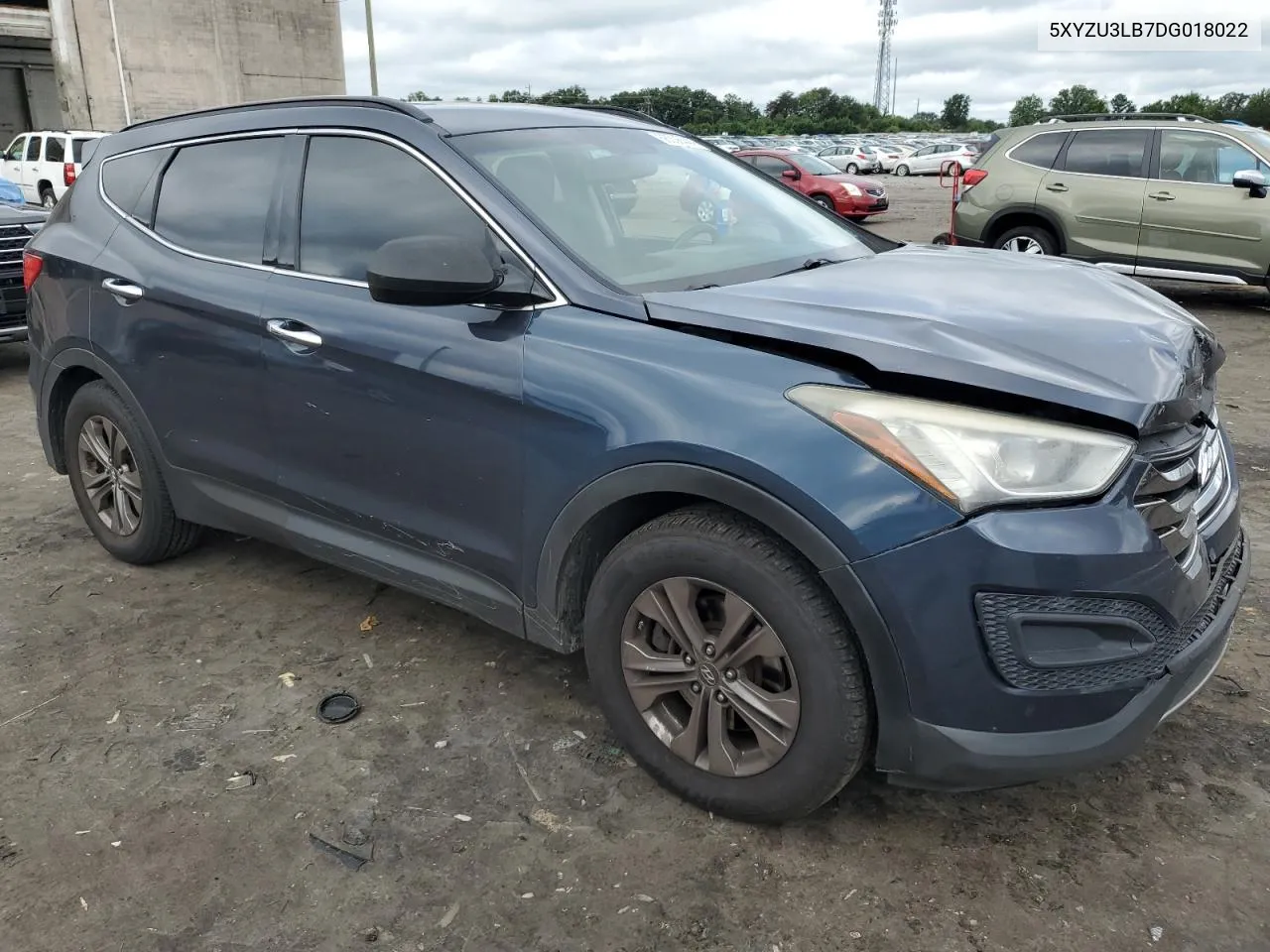 2013 Hyundai Santa Fe Sport VIN: 5XYZU3LB7DG018022 Lot: 66306444