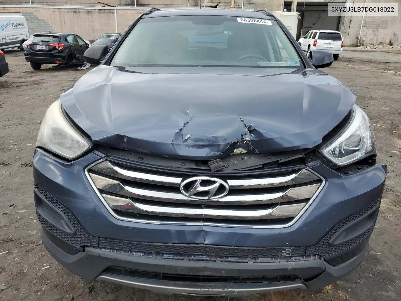 2013 Hyundai Santa Fe Sport VIN: 5XYZU3LB7DG018022 Lot: 66306444