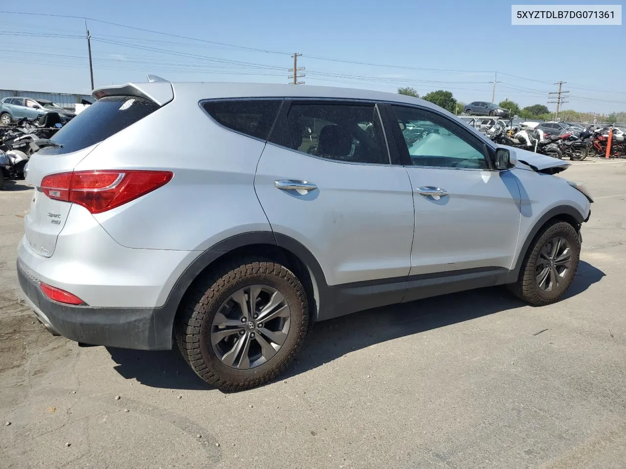 2013 Hyundai Santa Fe Sport VIN: 5XYZTDLB7DG071361 Lot: 66760294