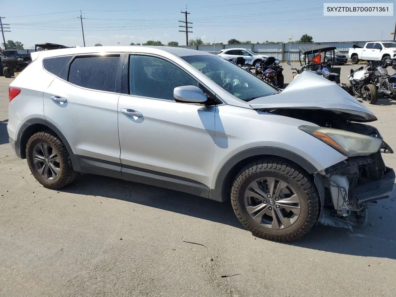 2013 Hyundai Santa Fe Sport VIN: 5XYZTDLB7DG071361 Lot: 66760294