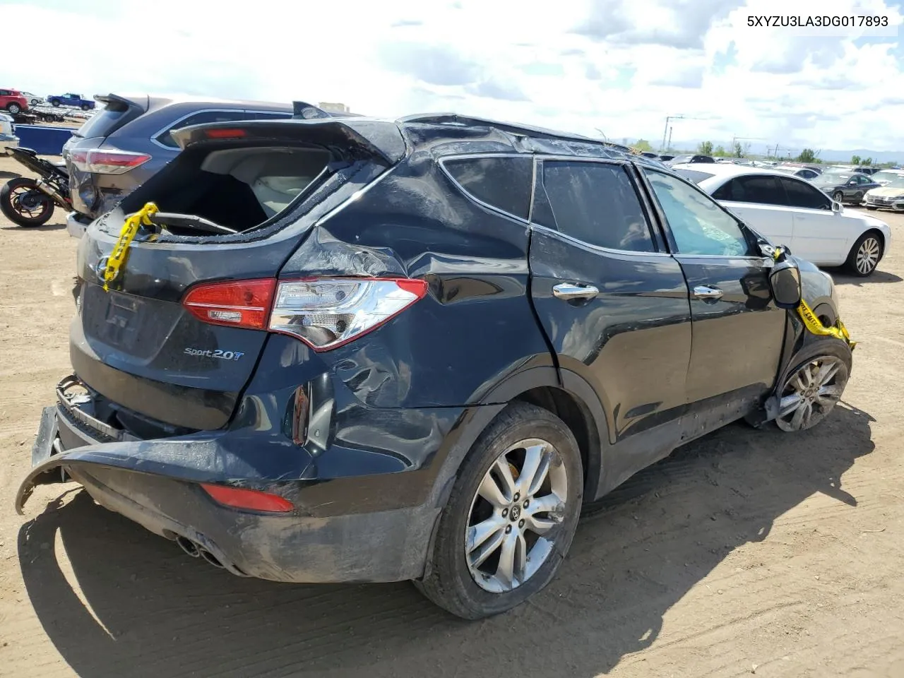 5XYZU3LA3DG017893 2013 Hyundai Santa Fe Sport