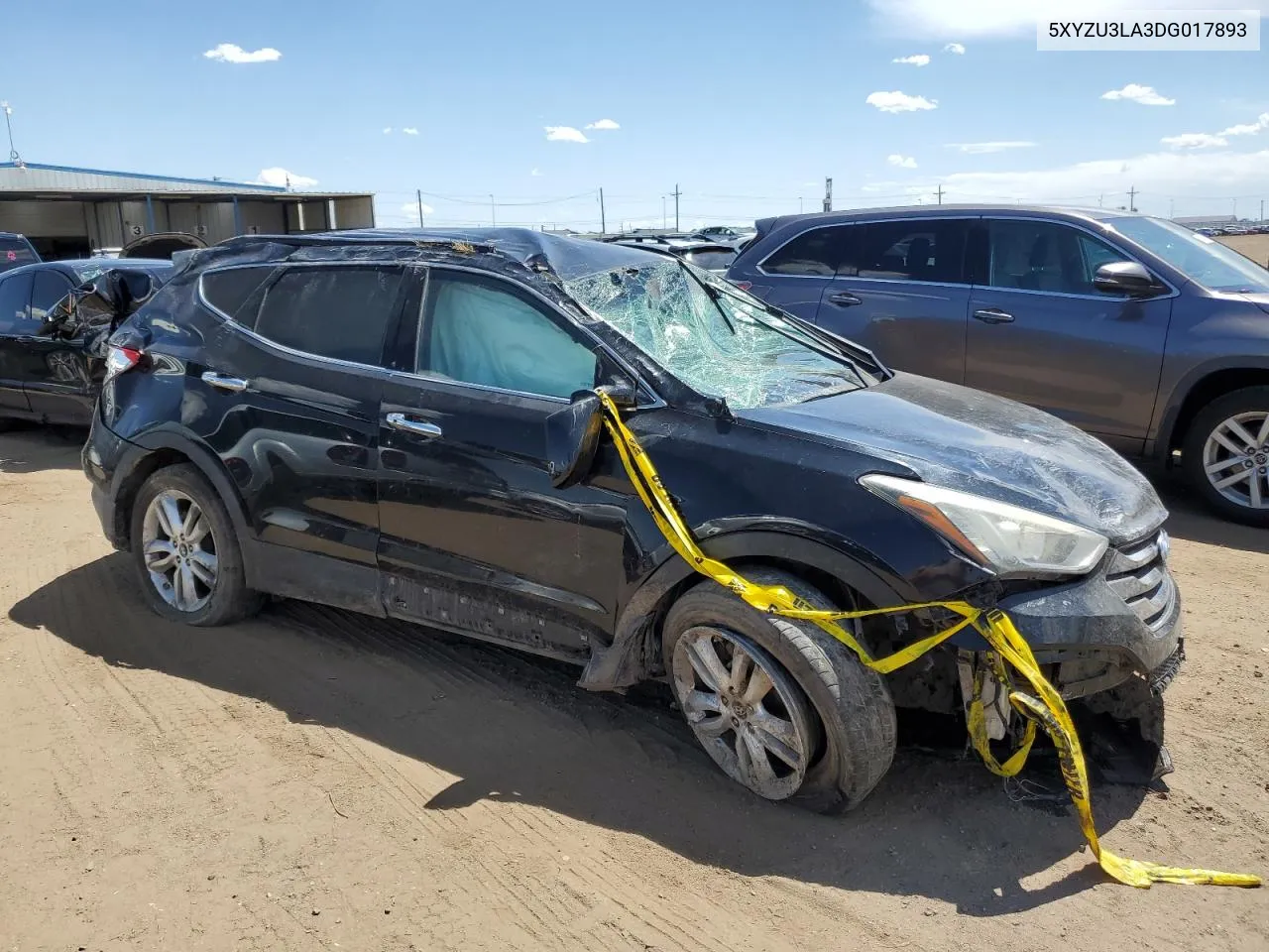 2013 Hyundai Santa Fe Sport VIN: 5XYZU3LA3DG017893 Lot: 67184334