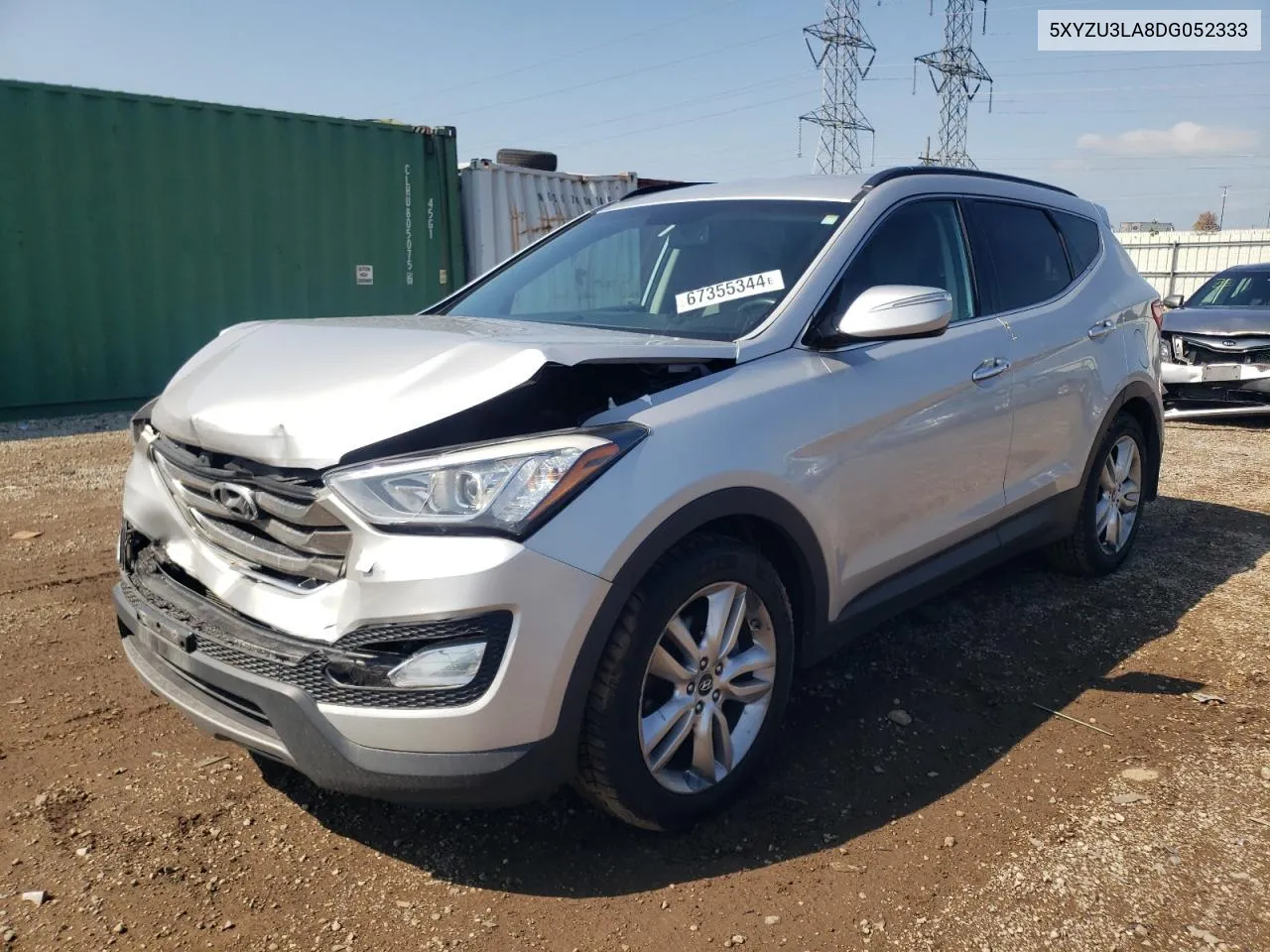 2013 Hyundai Santa Fe Sport VIN: 5XYZU3LA8DG052333 Lot: 67355344