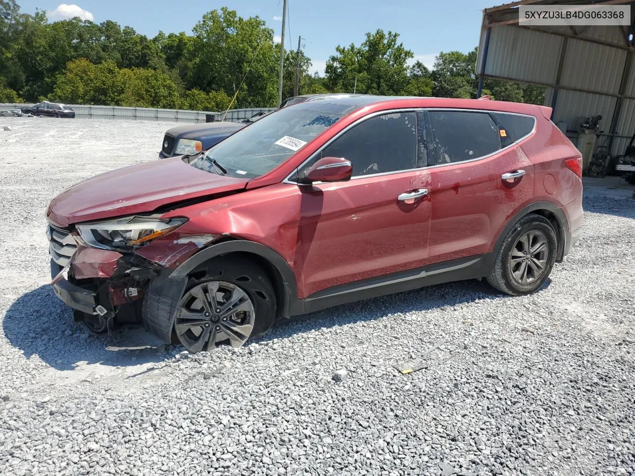 2013 Hyundai Santa Fe Sport VIN: 5XYZU3LB4DG063368 Lot: 67386694