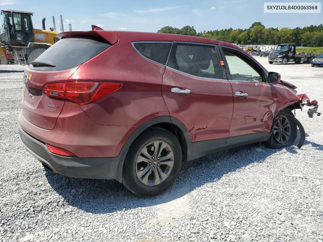 2013 Hyundai Santa Fe Sport VIN: 5XYZU3LB4DG063368 Lot: 67386694