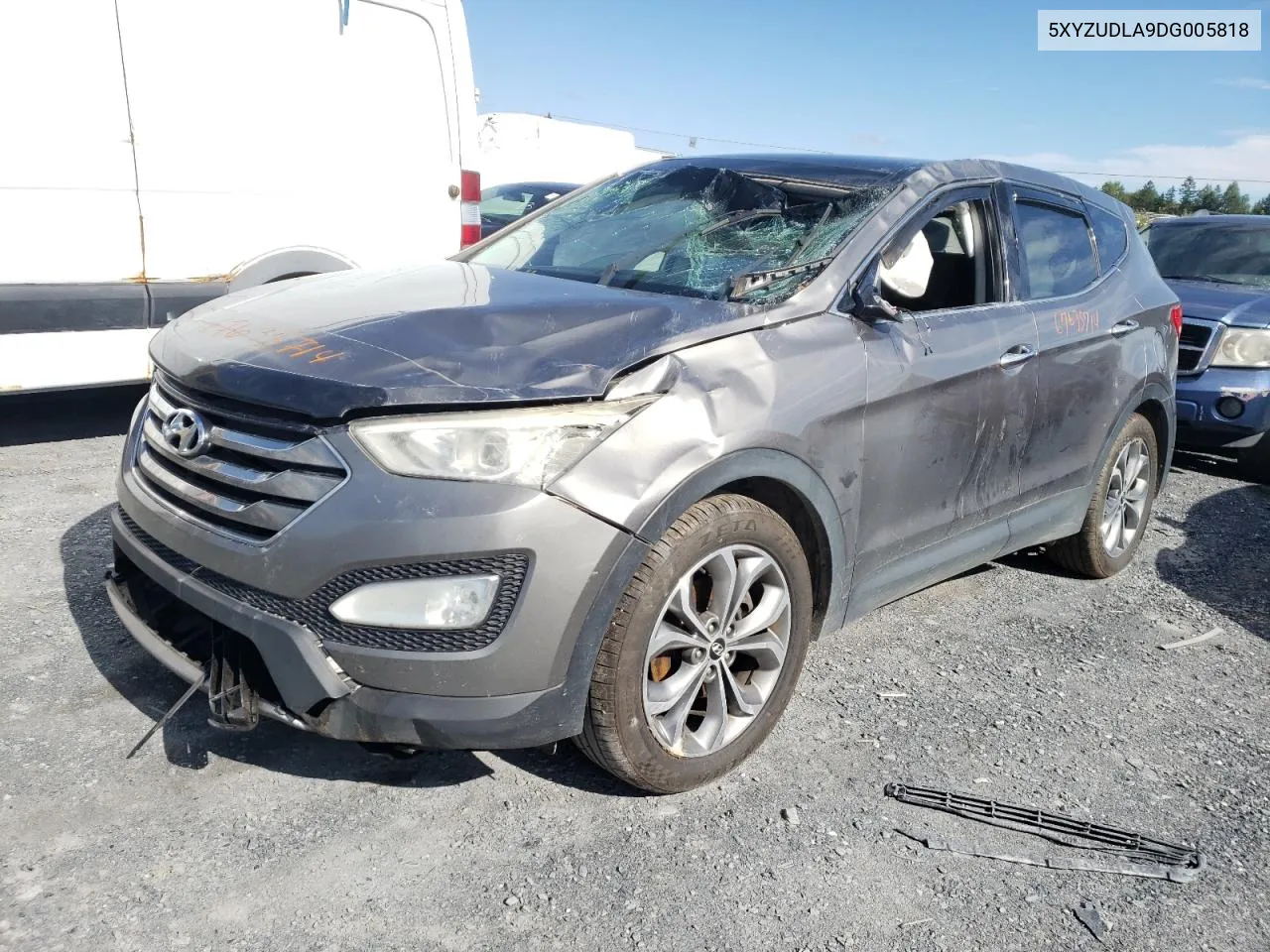 2013 Hyundai Santa Fe Sport VIN: 5XYZUDLA9DG005818 Lot: 67635714