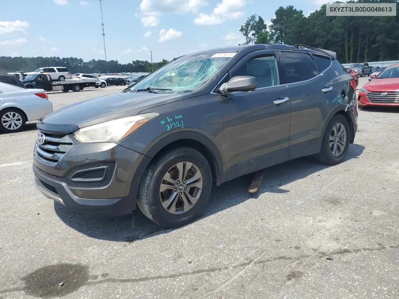 2013 Hyundai Santa Fe Sport VIN: 5XYZT3LB0DG048613 Lot: 67874474