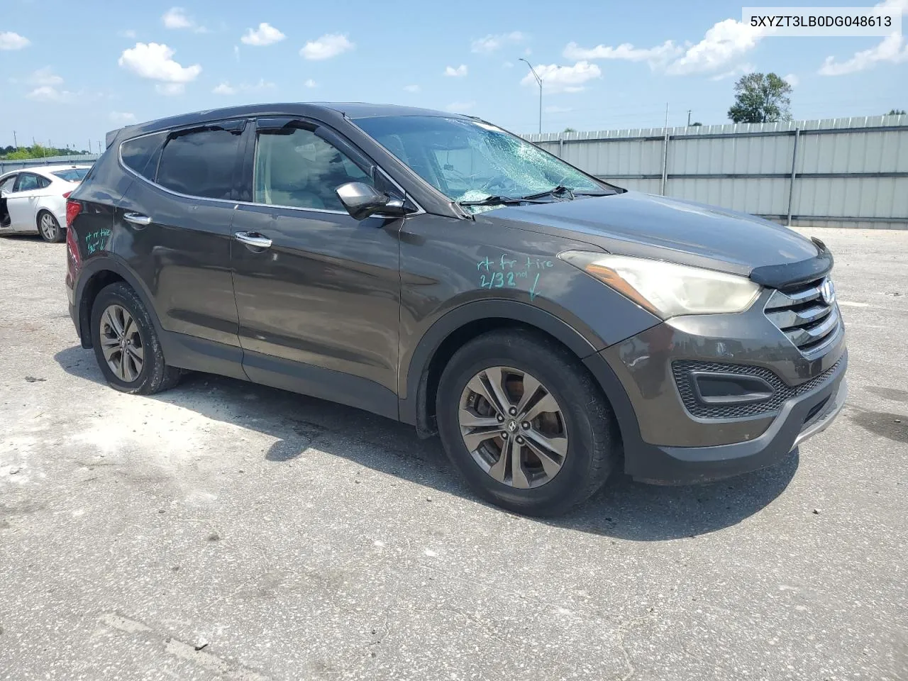 2013 Hyundai Santa Fe Sport VIN: 5XYZT3LB0DG048613 Lot: 67874474