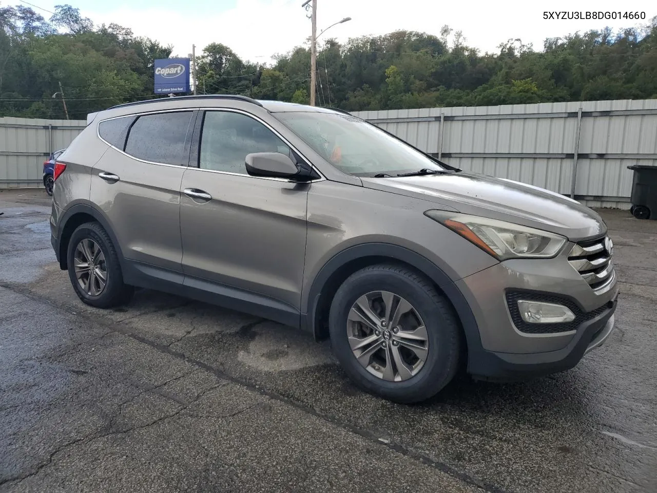 2013 Hyundai Santa Fe Sport VIN: 5XYZU3LB8DG014660 Lot: 68011654