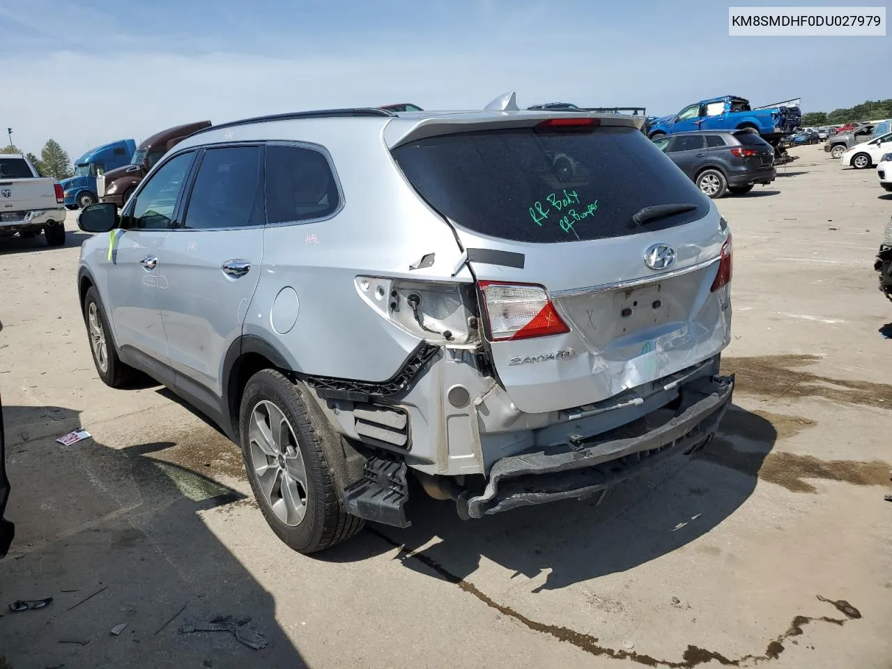 2013 Hyundai Santa Fe Gls VIN: KM8SMDHF0DU027979 Lot: 68244834