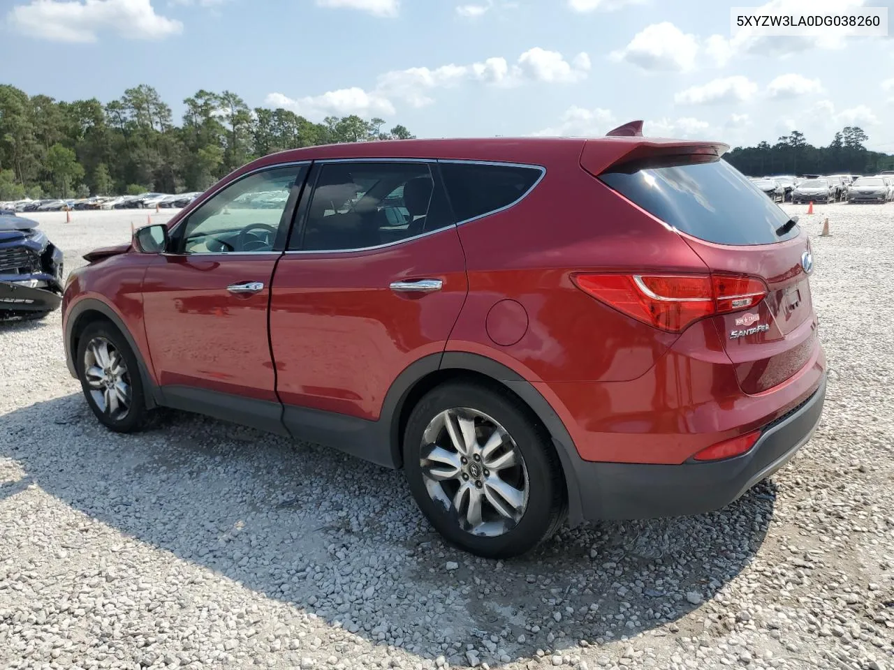 2013 Hyundai Santa Fe Sport VIN: 5XYZW3LA0DG038260 Lot: 68268834