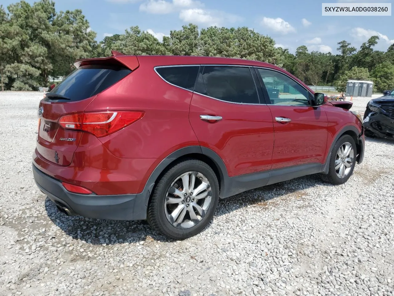 2013 Hyundai Santa Fe Sport VIN: 5XYZW3LA0DG038260 Lot: 68268834