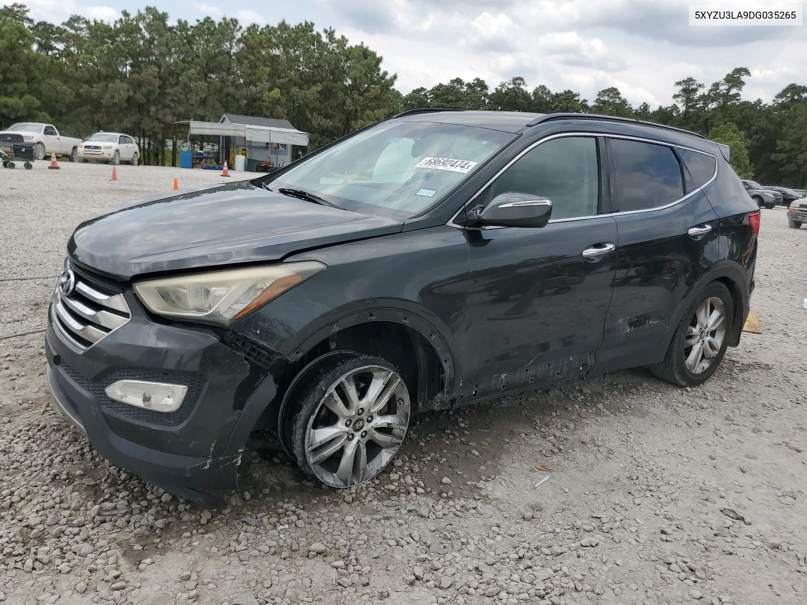 5XYZU3LA9DG035265 2013 Hyundai Santa Fe Sport