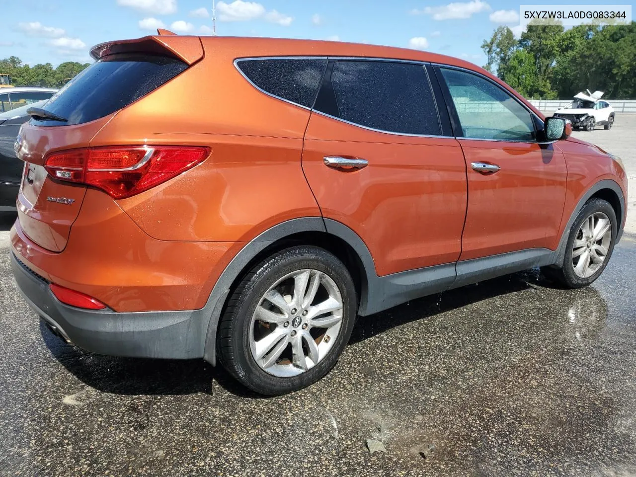 2013 Hyundai Santa Fe Sport VIN: 5XYZW3LA0DG083344 Lot: 69106684