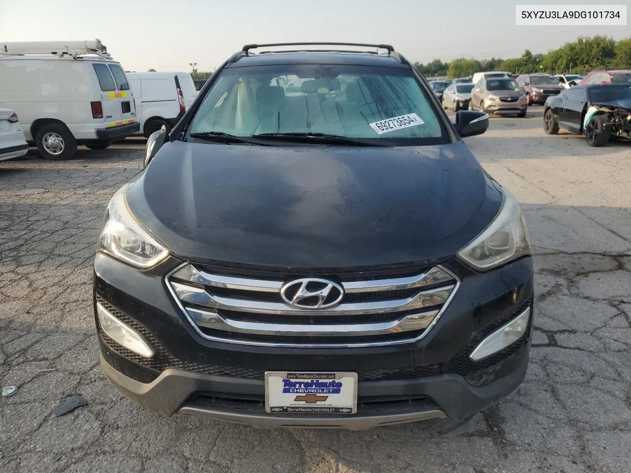 2013 Hyundai Santa Fe Sport VIN: 5XYZU3LA9DG101734 Lot: 69273654