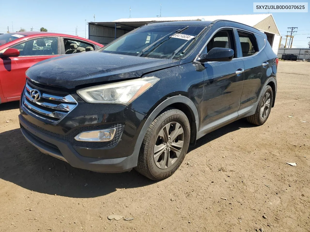 2013 Hyundai Santa Fe Sport VIN: 5XYZU3LB0DG070625 Lot: 69414634