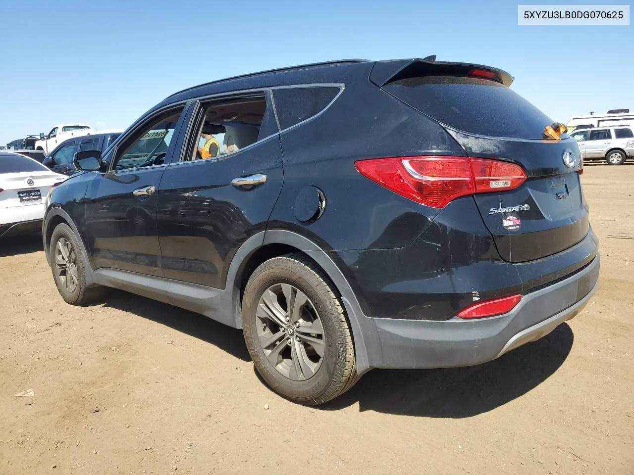 2013 Hyundai Santa Fe Sport VIN: 5XYZU3LB0DG070625 Lot: 69414634